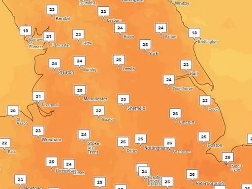 Greater Manchester weather: Temperatures to soar to 26C today as heat health alert kicks in