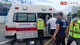 老婦穿越馬路遭機車撞擊命危 休假醫生目擊忙救人（民眾提供） - 自由電子報影音頻道