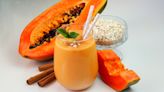 Receta de smoothie de papaya para mejorar la digestión