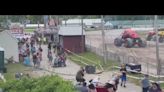 Monster truck brings wires, poles, transformer down on spectators at Maine fairground