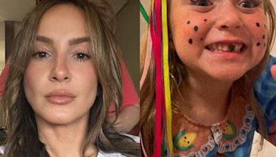 Claudia Leitte encanta ao mostrar a filha em clima junino na fazenda