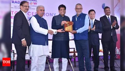 Piyush Goyal Praises Uttar Pradesh's Business-Friendly Reforms at UP International Trade Show | - Times of India