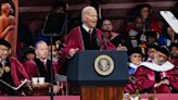 Biden Gets Muted Response at Morehouse After Weeks of College Protests