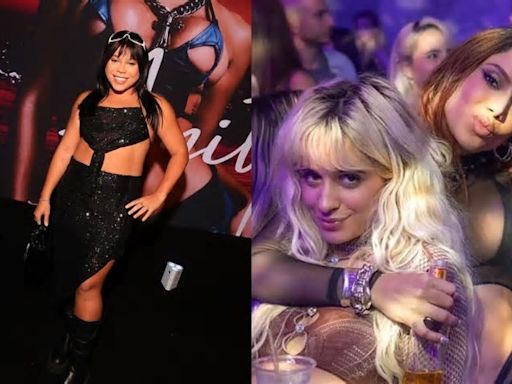 Blogueirinha mostra reação após encontrar Camila Cabello em festa de aniversário de Anitta