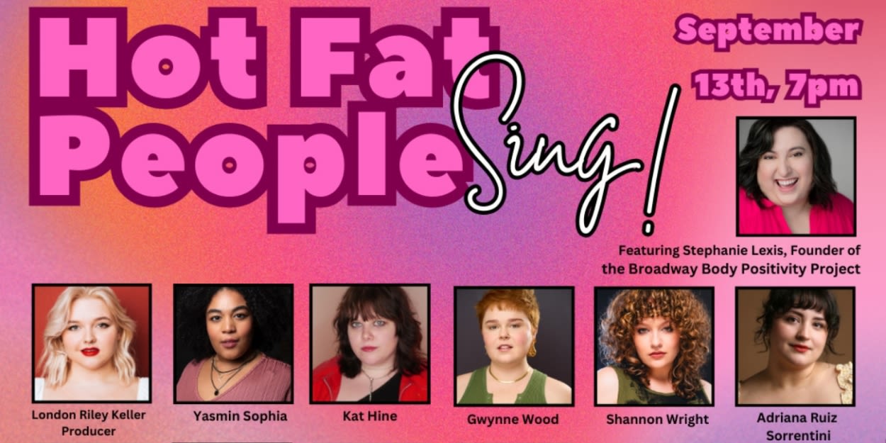 HOT FAT PEOPLE SING to Play The Green Room 42 Next Week