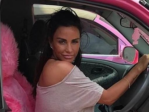 Katie Price ordered to give up pink Range Rover