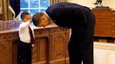 Barack Obama catches up with the boy who asked to touch his hair