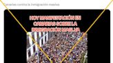 La manifestación en Canarias, España, de un vídeo viral fue contra el turismo, no la inmigración