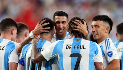 Lionel Messi and Argentina rejoice in their greatest national team of all time