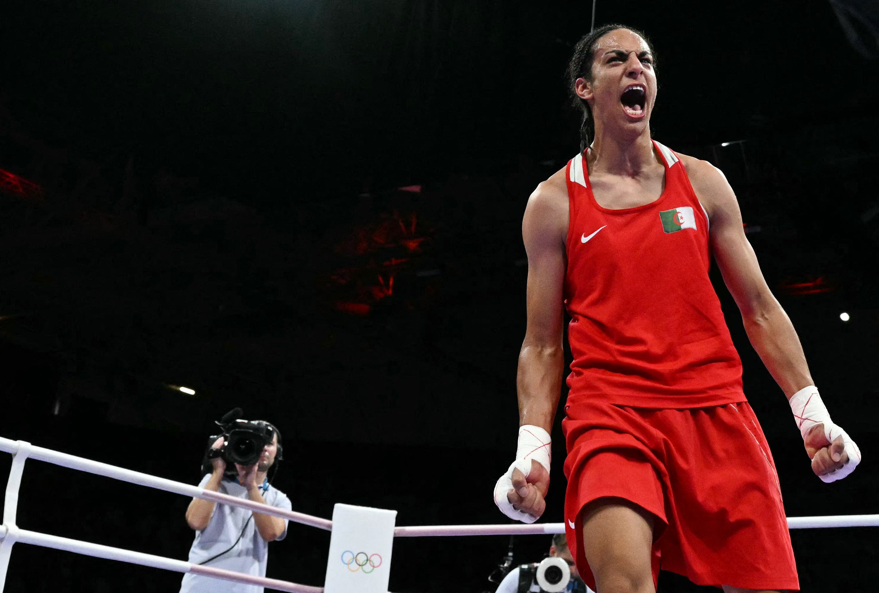 Algerian boxer Imane Khelif wins again amid gender controversy at Olympics