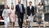 Jeremy Hunt and family (and their dog) move out of Downing Street