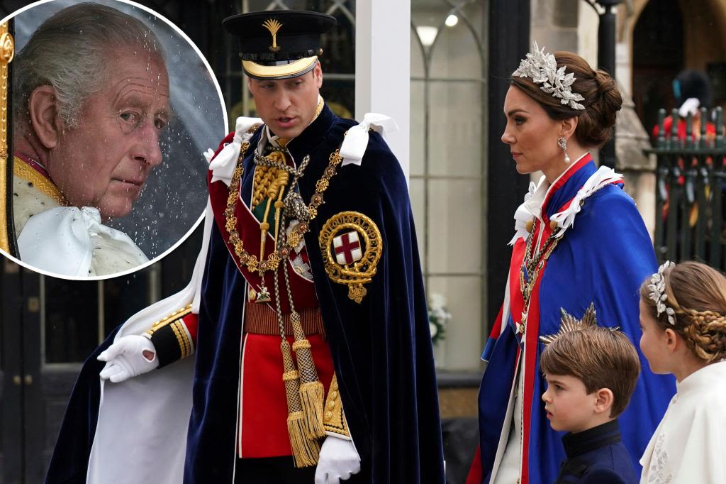 What angry King Charles really uttered when Kate and William arrived late to coronation: expert