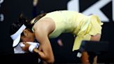Emma Raducanu out of Australian Open after struggling with sickness