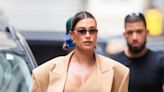 Hailey Bieber’s Sheer Dress Proves Maternity Wear Can Be Trendy