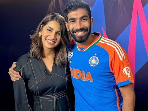 From a former Miss India finalist to a star sports journalist & presenter: Meet Jasprit Bumrah's wife Sanjana Ganesan