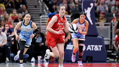 Caitlin Clark takes hard foul but lets 'play do the talking' in Fever's win over Sky