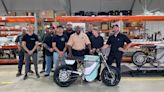 Cleveland made E-motorcycles have Kenny ready to take a spin