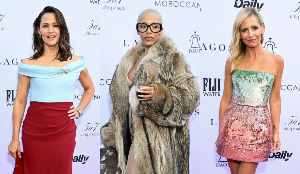 Doja Cat Layers GCDS Lingerie With Markgong Fur Coat and More Stars at Fashion Los Angeles Awards 2024