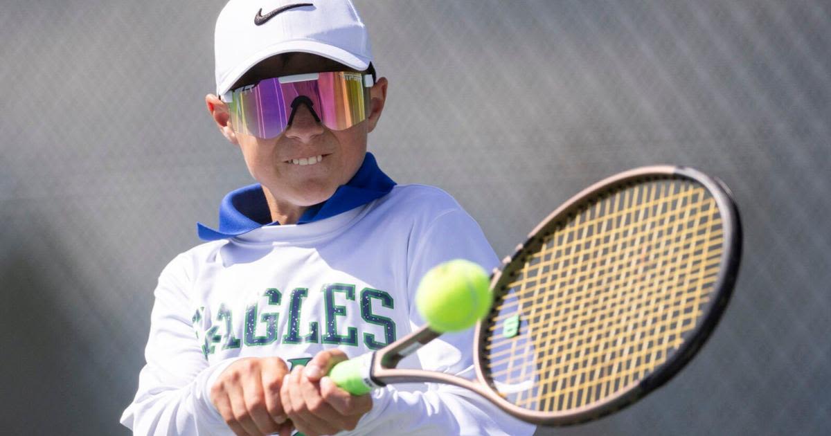 State B-C tennis: With Montana Griz bloodlines, Valley Christian 8th grader Olander Bork making waves; Chinook's Mya Berreth small-town role model