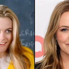 Clueless star Alicia Silverstone revealed her son tried to 'passionately' kiss her after seeing film