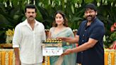 ‘RRR’ Star Ram Charan’s 16th Film Launched by Chiranjeevi