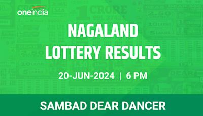 Nagaland Sambad Lottery Dear Dancer Thursday Winners, June 20 - Check Results!