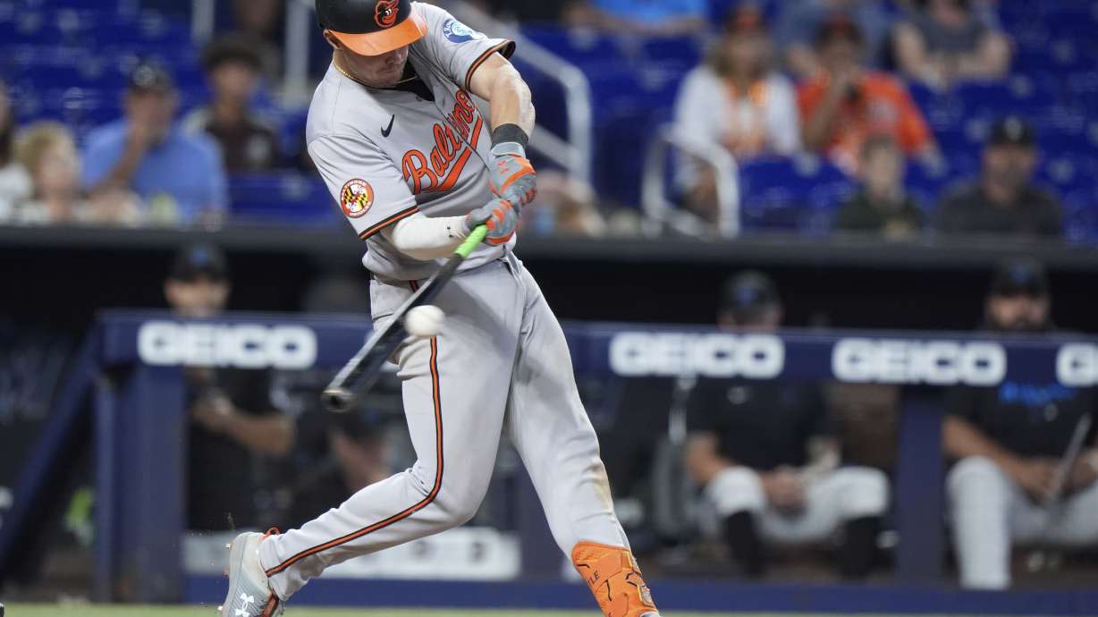 Ryan Mountcastle's 10th-inning single lifts Orioles over Marlins 7-6 for 4th win in 12 games