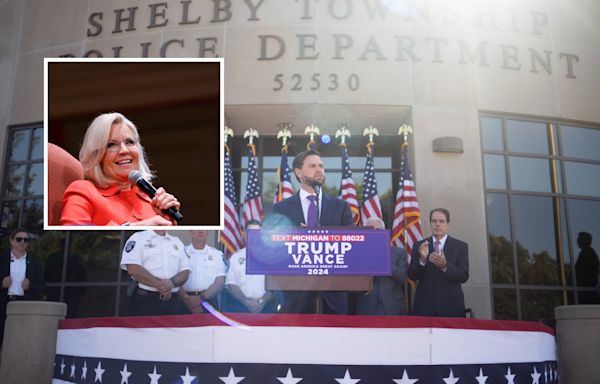 Liz Cheney takes new dig at JD Vance's rally sizes