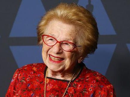 Celebrity sex therapist Dr Ruth Westheimer dies at 96
