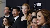 Nicole Kidman wears backless dress at 'Expats' premiere