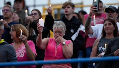 Hundreds attend vigil for man killed at Trump rally in Pennsylvania before visitation Thursday