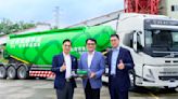 擴大布局綠色物流 台灣通運引進VOLVO電動曳引車 台泥低碳水泥運送改採電動曳引車 減碳32%