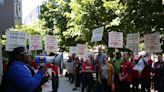 Unionized PSU faculty rally ahead of budget vote