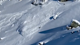 Whistler Snowboarder Releases Large In-Bounds Avalanche