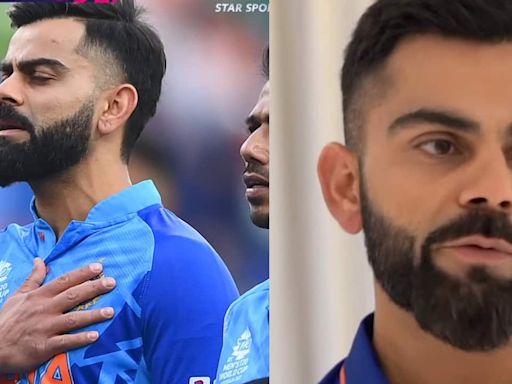 Virat Kohli reveals national anthem gives him chills, says, "It gives me Goosebumps all over when everyone sings in stadium"