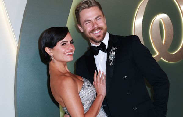 Derek Hough and Wife Hayley Erbert Have Date Night at Emmys 2024 Bash, 9 Months After Her Emergency Surgery