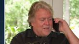 'Can I call you back?' Trump interrupts Steve Bannon's show with unexpected call