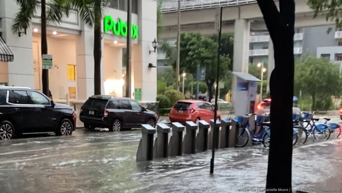 Rain, flooding wreak havoc on travel, transportation and businesses in South Florida - South Florida Business Journal
