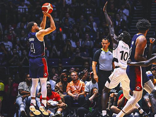 USA men's basketball overcomes 14-point deficit to beat South Sudan 101-100