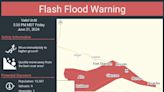 Flash Flood Warning issued for 3 burn scars, areas near Ruidoso