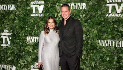 Mariska Hargitay supported by husband Peter Hermann as they step out for momentous night on Italian getaway