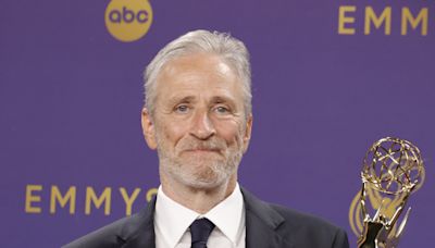 Jon Stewart Weighs ‘Daily Show’ Extension After His Emmy Win: ‘This Election Will Never End. How Could I Leave?’