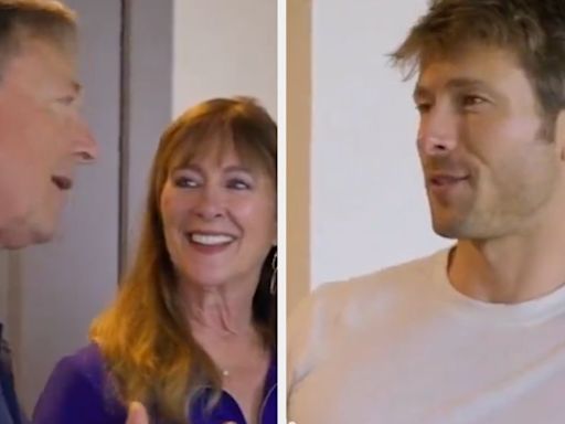 Glen Powell Recruits His Parents To Help Promote His New Movie And It's All Kinds Of Adorable