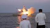 North Korea's Kim directs cruise missile test as S.Korea, US begin drills