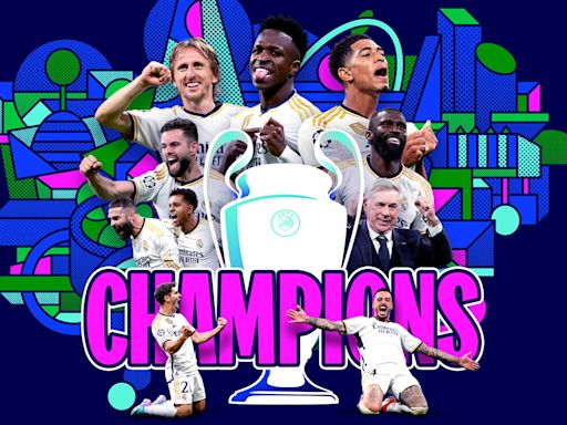 El Real Madrid gana la UEFA Champions League 2023/24: conoce a los campeones | UEFA Champions League