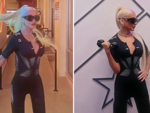 'She Doesn't Work Out': Thin Christina Aguilera Gets Backlash for Promoting Exercise Class Amid Ozempic Accusations — Watch