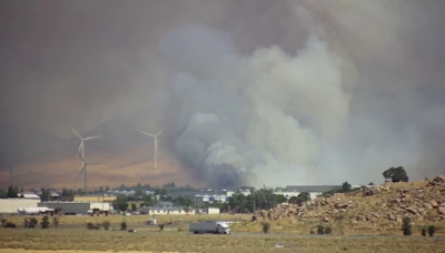 Orchard Fire burns over 800 acres in Tehachapi, evacuation warning lifted