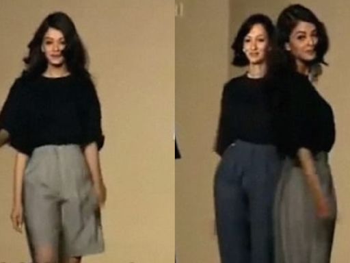 As Aishwarya Rai walks Cannes red carpet, her 90s ramp walk video as a model surfaces. Watch