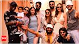 ..., Atlee and others pose together on the street of Italy during Anant Ambani and Radhika Merchant's pre-wedding celebration | Hindi Movie News - Times of India