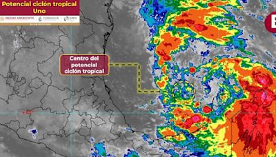 Ciclón tropical Uno evolucionaría hoy a la tormenta 'Alberto': sigue su trayectoria